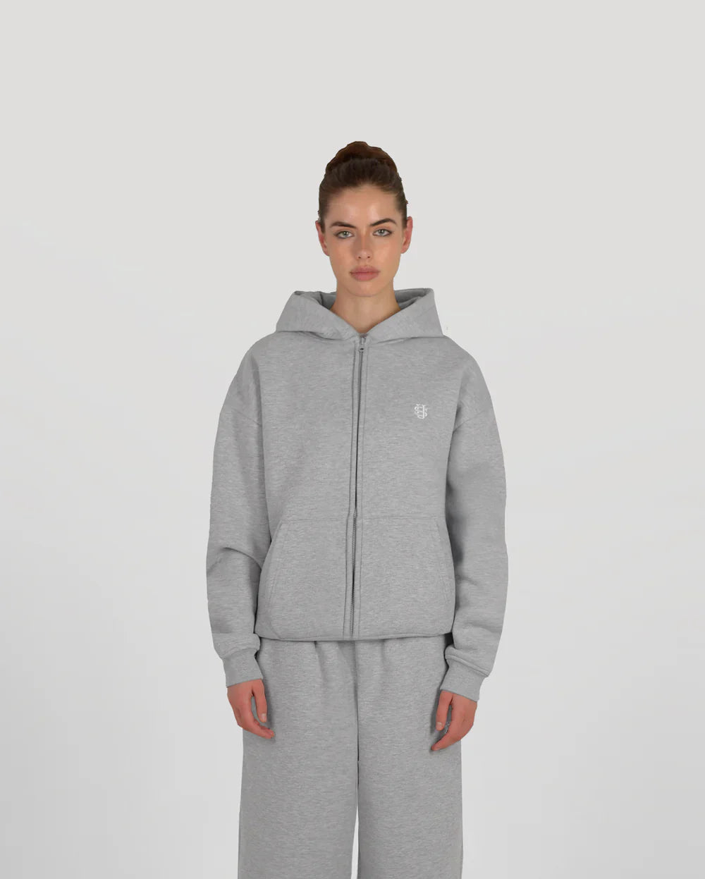 ASPHALTANDCO- grey zipper