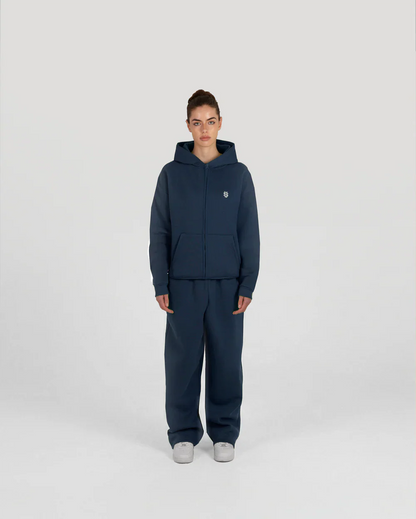 ASPHALTANDCO - blue navvy zipper