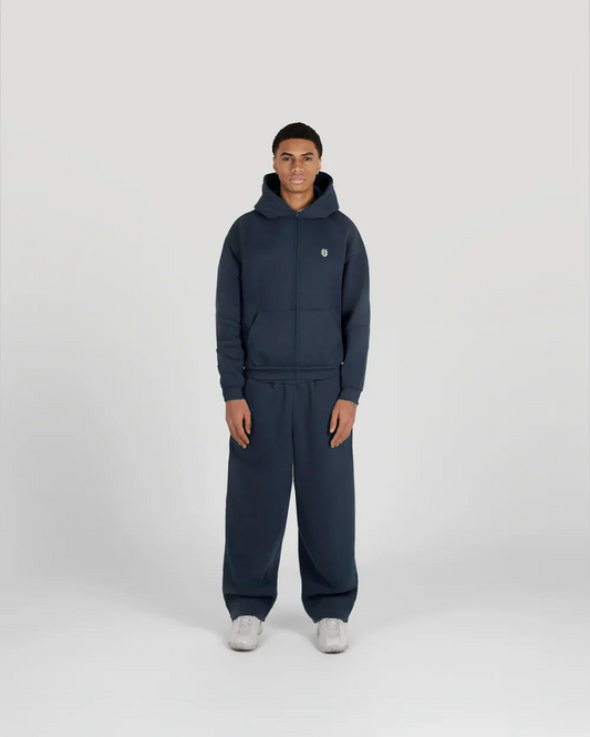 ASPHALTANDCO - blue navvy zipper